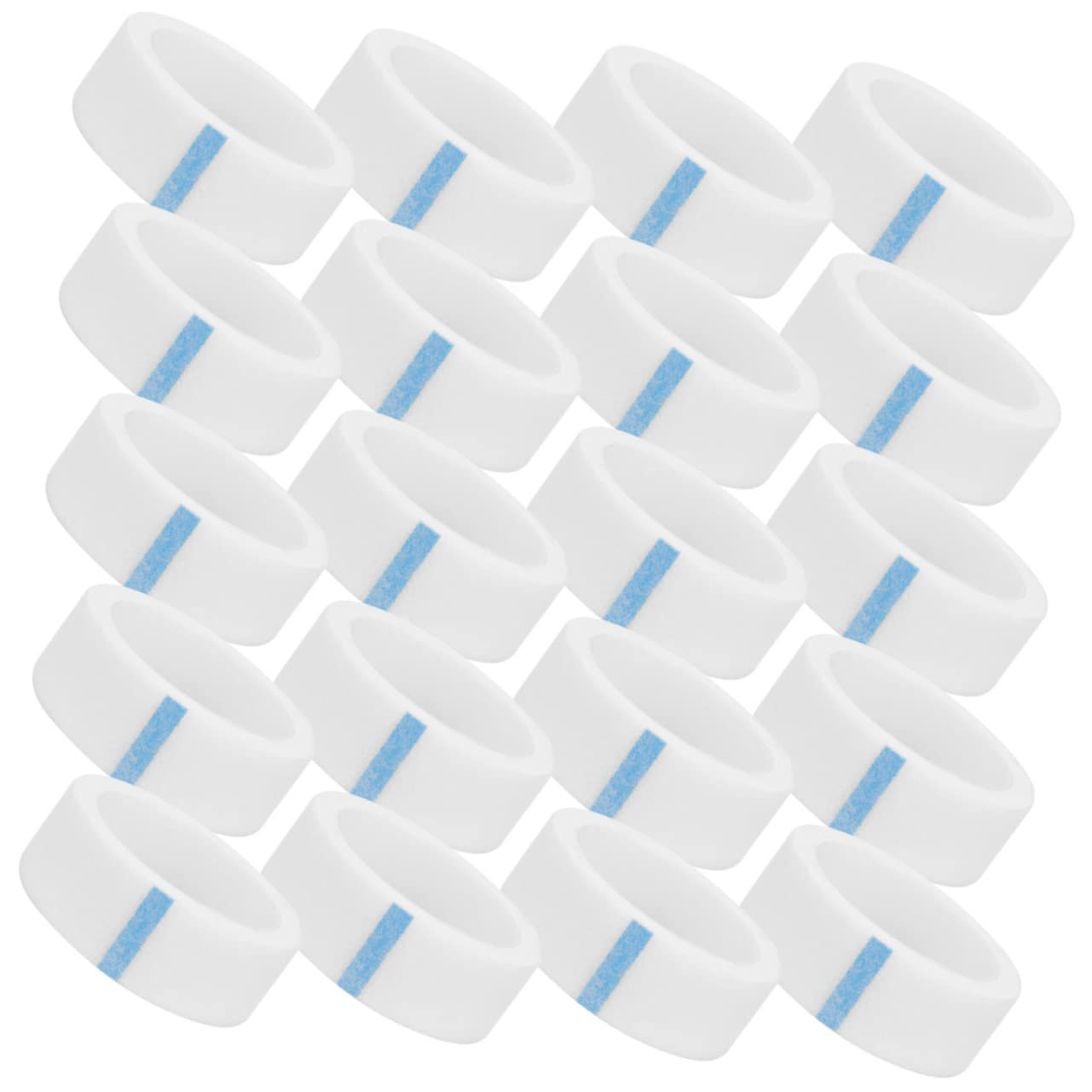 FRCOLOR 60rolls Professional Eyelash Tape Non-woven Fabric Skin-safe Lash Extension Supplies Lash Extension Adhesive
