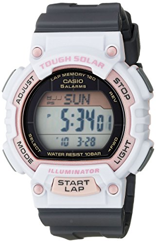 Casio Women's STL-S300H-4ACF Solar Runner Sport Watch