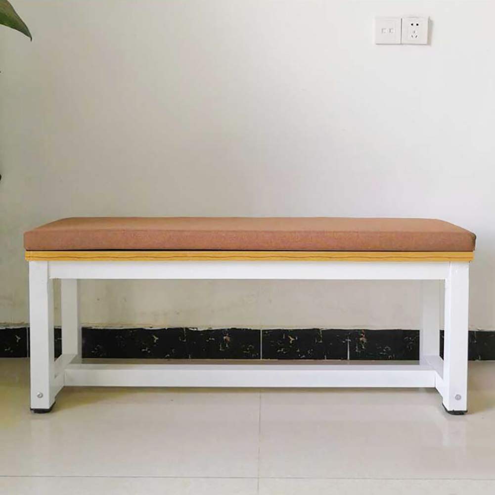 Cojines de silla exterior rectangulares antideslizantes para banco de 180 cm