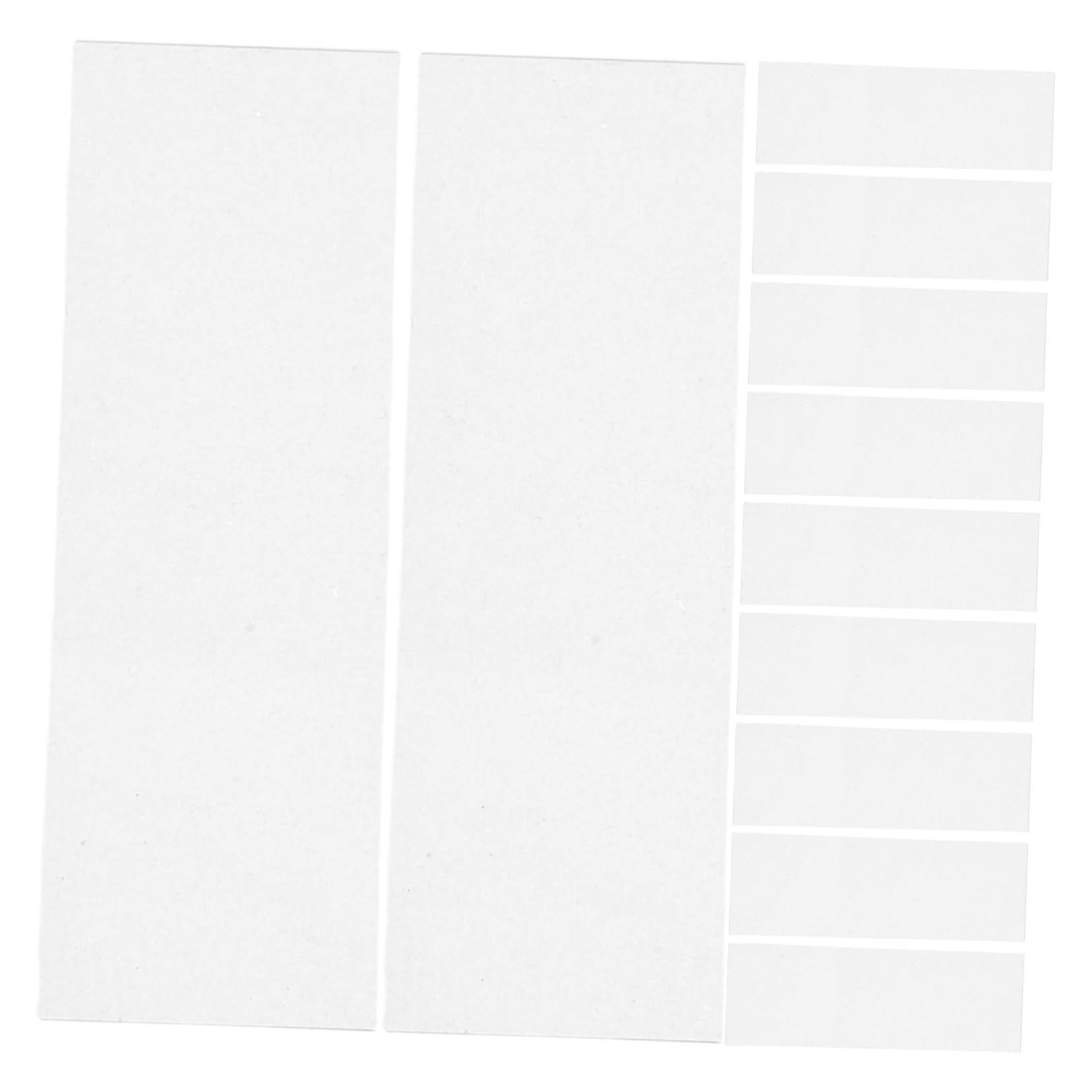 STOBAZA 200 Pièces Diapositives De Verre Pré-nettoyées Lames De Microscope De Laboratoire Diapositives En Verre Optique Pour La Biologie Transparent