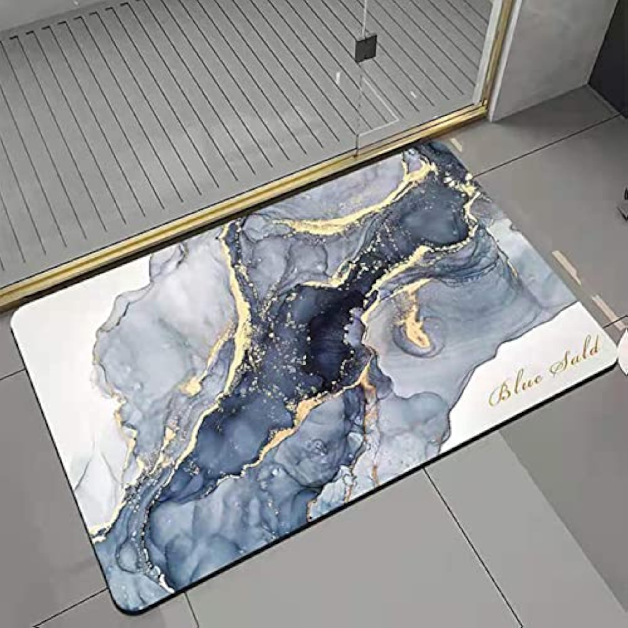 Quick-Drying Bathroom Carpet, Non-Slip Bottom