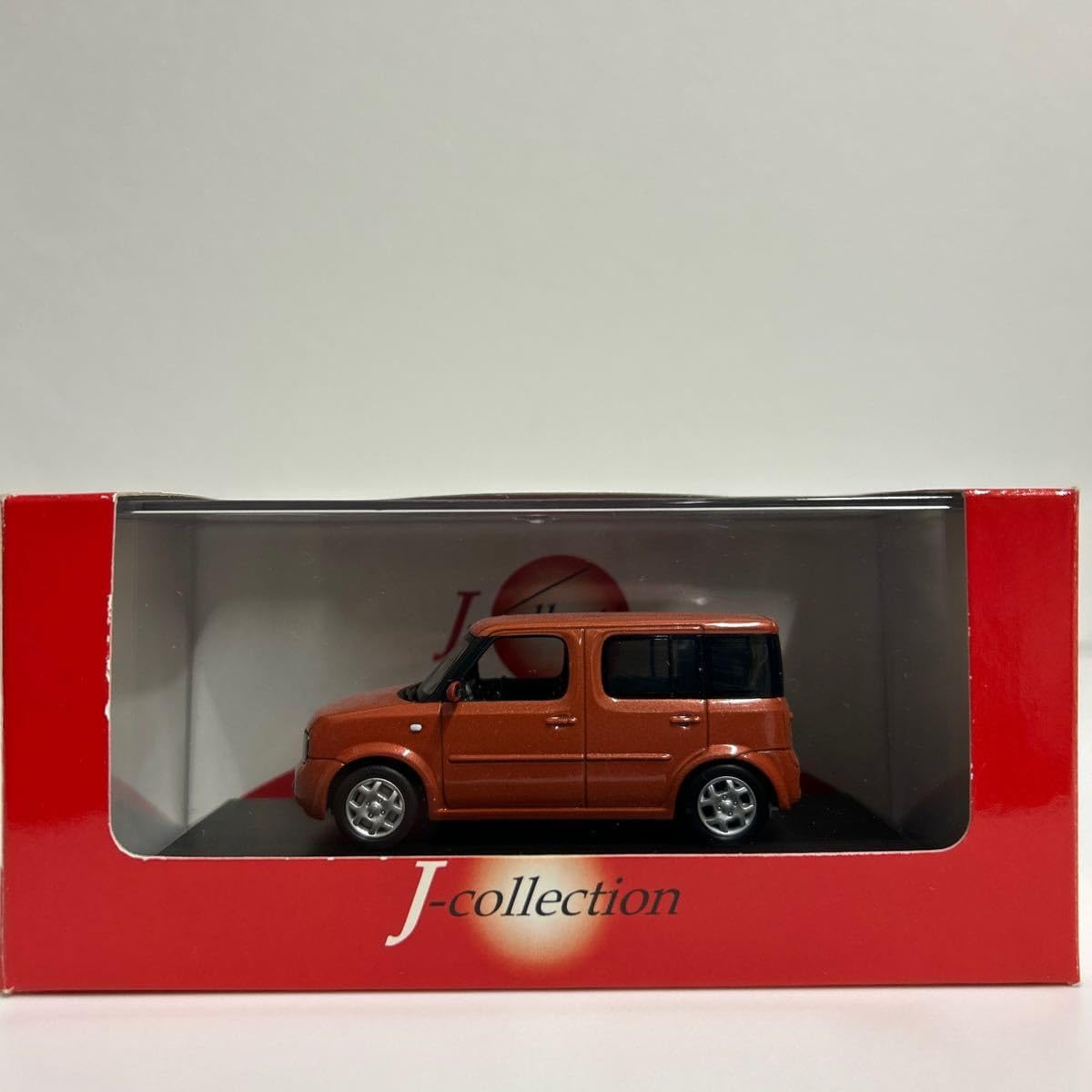 京商 Jコレクション 1/43 NISSAN Cube Z11 Orange 日産キューブ