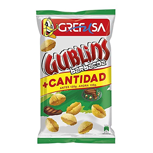 Grefusa Gublins Sabor Barbacoa snack - 135 gr.
