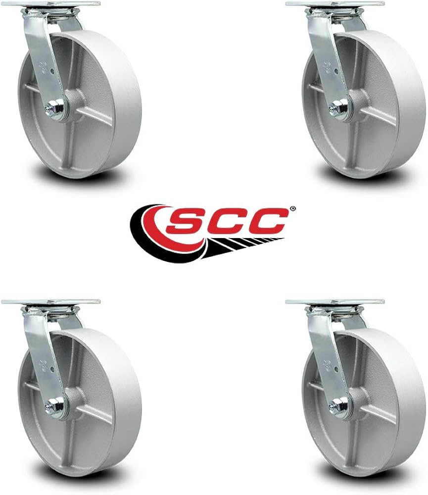 鋳鉄のキャスターセット