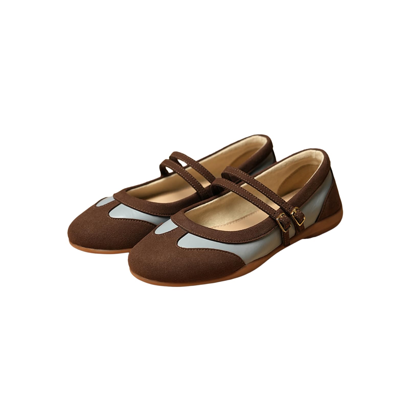 theater Yuki Mary Jane Flats for Women Ballet Style Comfortable Strap Shoes for All-Day Comfort-picture-3