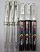 Uni-Ball Signo UM-153 Broad Point Gel Impact Pen, 1.0mm White (3 pack) / Uni-Ball Posca Marker PC-1M Paint Glass Pen Extra Fine, 0.7mm White (3 pack) Value Set
