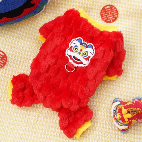 愛らしい蜂のペンダントが付いている贅沢なプラシ天ペットジャンプスーツ?犬および猫のための暖かく及び鎖に適する用品類