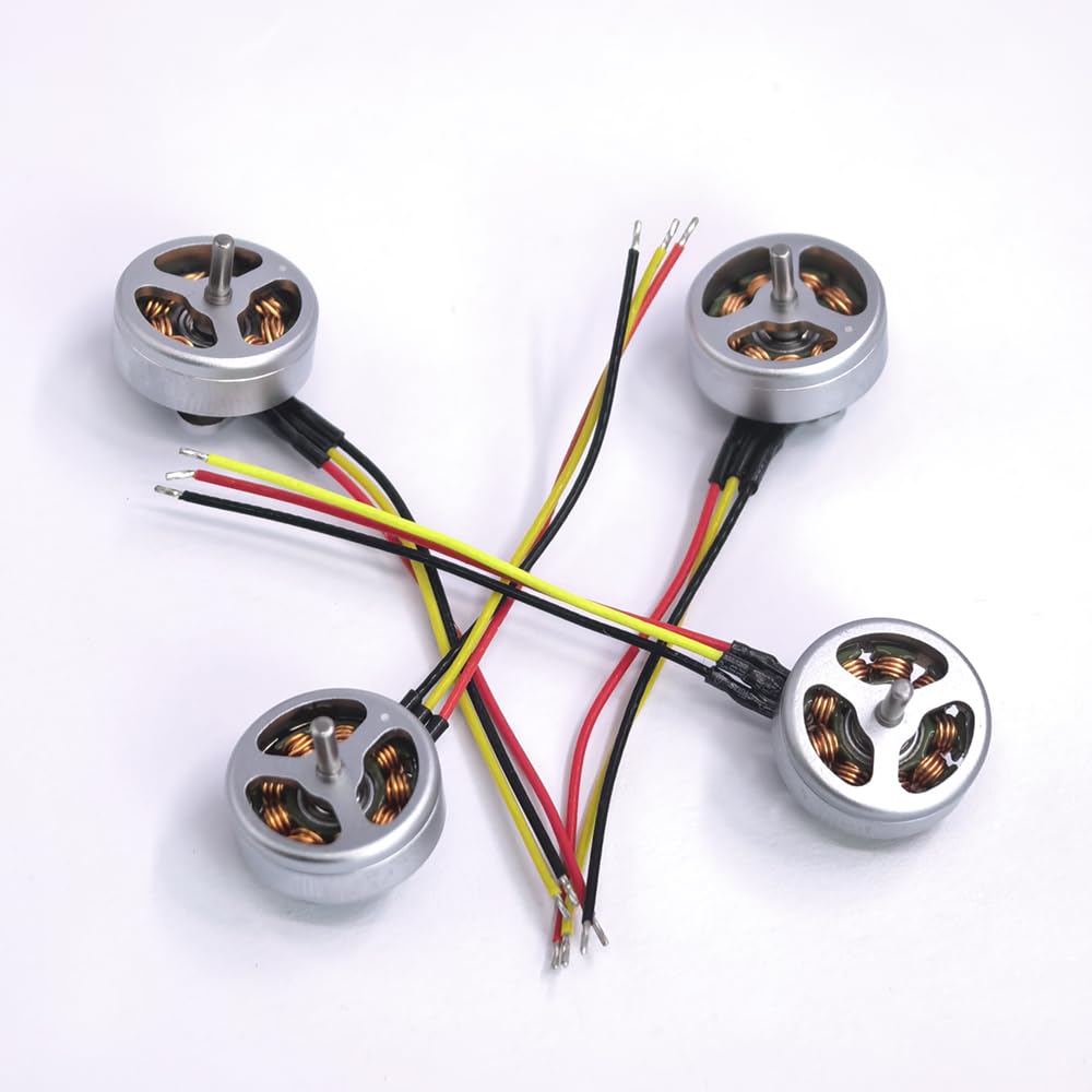 4 sztuk Micro 1103 Silnik bezszczotkowy 15000KV 1S-2S 3,7V 7,4V Silnik wysokiej prędkości do modelu samolotu RC Drone