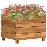Dotato di quattro gambe in legno, offre una maggiore stabilità per sostenere un numero considerevole di piante o fiori.
