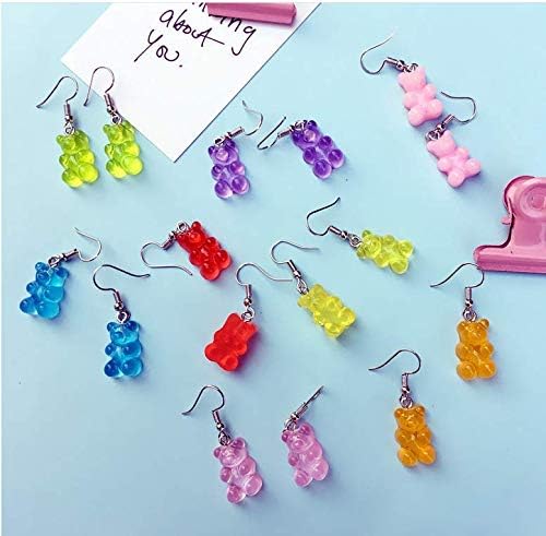 Tiande Creative Food Fruit Acrylic Big Drop Dangle Stud Earrings for Women - Image 5