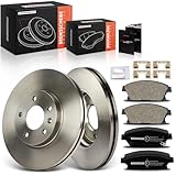 Frankberg Bremsensatz inkl. 2x Bremsscheiben + 4x Bremsbeläge Vorne Kompatibel mit Astra J Caravan P10 Zafira Tourer C P12 Astra J GTC Astra J P10 Replace# 1605263