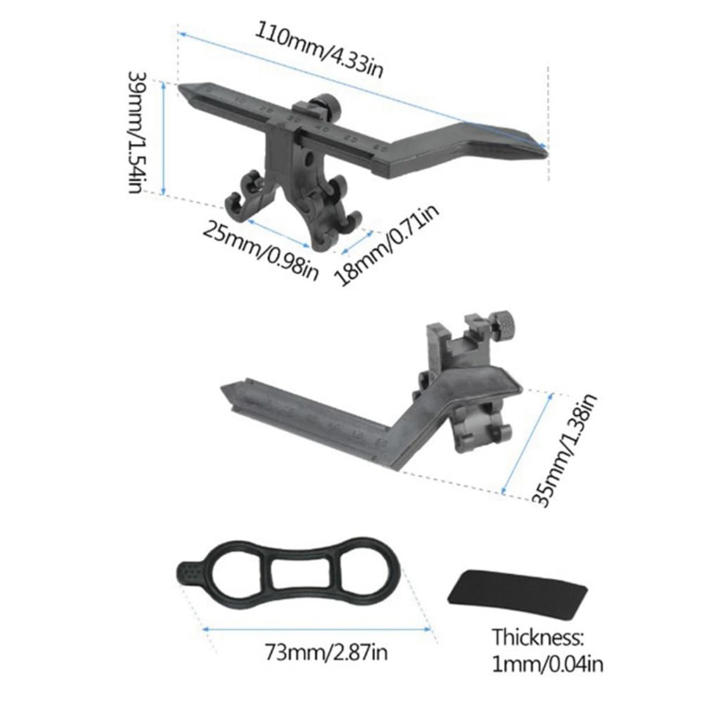 Supporto Per Centratura Ruota Bicicletta - Strumento Di Regolazione Raggi In Nylon - 3