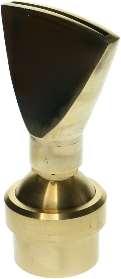 misppro Durable Fan Shape Nozzle Spray Head Pond Garden Sprinkler Water Fountain, Suitable for Pond, Garden or Other Landscape Places - DN40