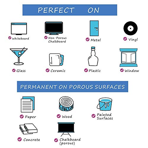 Shuttle Art Chalk Markers, 15 Vibrant Colors Liquid Chalk Markers Pens For Chalkboards, Windows, Glass, Cars, Water-Based, Erasable, Reversible 3Mm Fine Tip For Office Home Supplies #TOP3