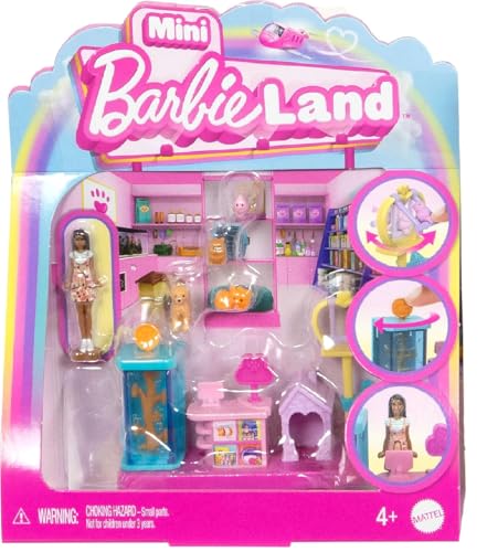 Barbie Mini BarbieLand Set de Juego Sets para niñas de 4 años en adelante