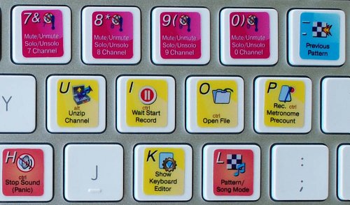 Calcomanías de teclado FL Studio: pegatinas funcionales para PC de escritorio y portátil 7