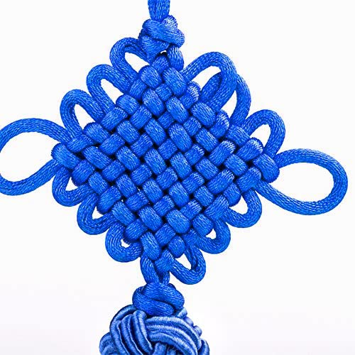 FQTANJU 2mm x 100 Yards Premium Quality Rattail Nylon Satin Cord Roll, Kumihimo Rattail,Chinese Knot, Royal Blue - Image 4
