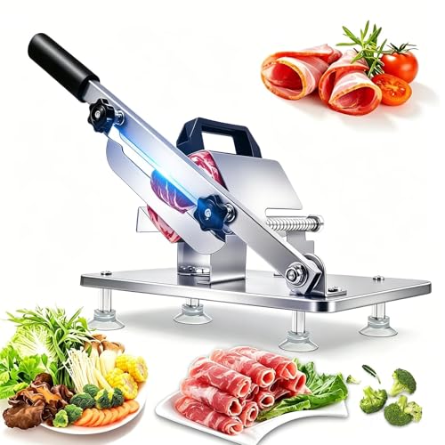 Cortadora manual de carne de acero inoxidable 16.7"x6.7"