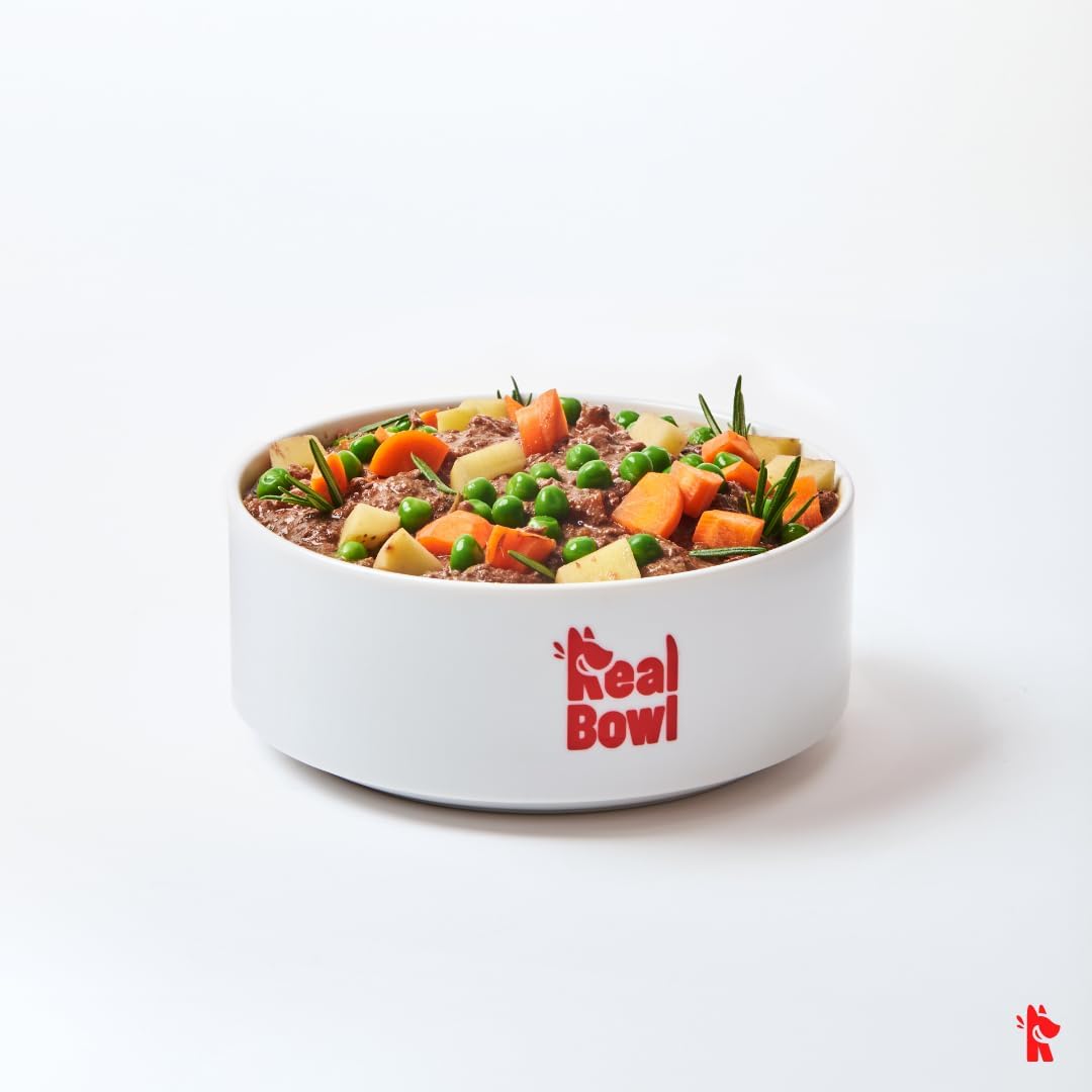 Cibo per cani al manzo naturale, 14 buste x 700g, monoproteico e senza cereali e conservanti, pappa fresca casalinga, Made in Italy, adatto a tutte le razze e taglie