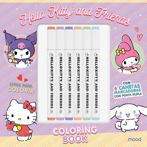 Hello Kitty – Coloring Book – Livro de colorir