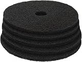 PRO SOURCE Floor Stripping Pads: 5 Pack, Black Coarse Polyester, 20