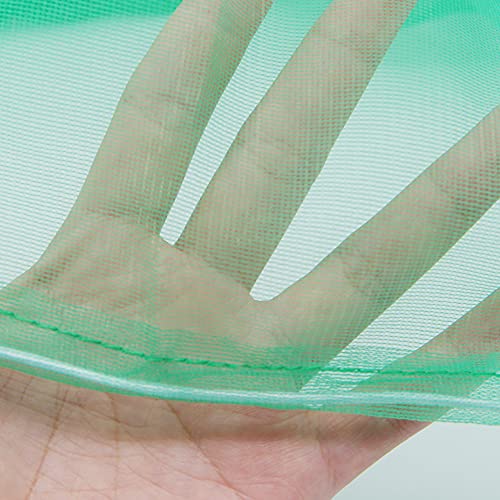 Geluode Vogelkooi Cover, Vogelkooi Zaadvanger, Universele Vogelkooi Rok, 2 Pack Verstelbaar Nylon Mesh Net voor Papegaai… - Afbeelding 3