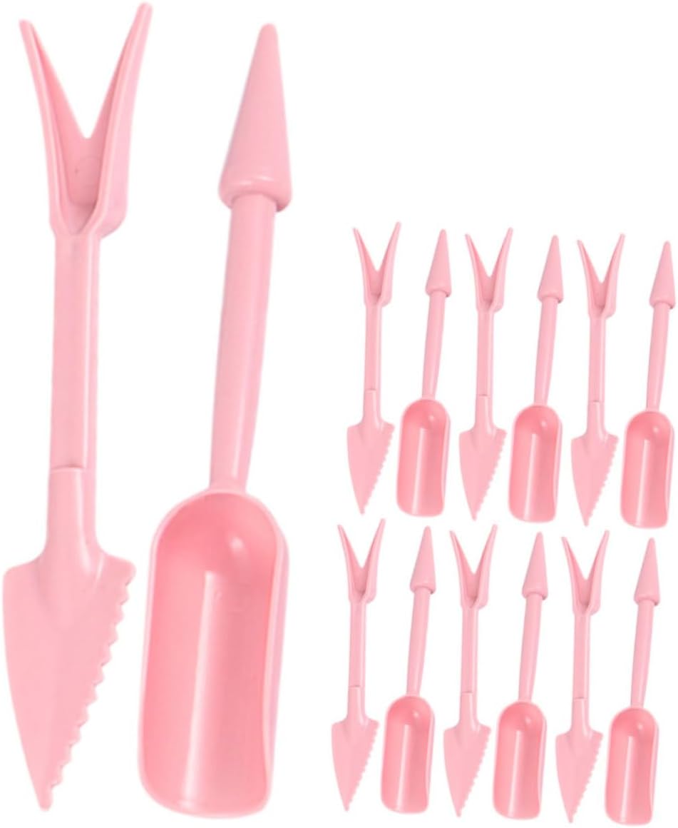Operitacx Succulent Planting Tools Transplanting Tool Set 20pcs Pink 16cm for Gardening and Pot Plant Care Multi-Functional Succulent Planter Accessories
