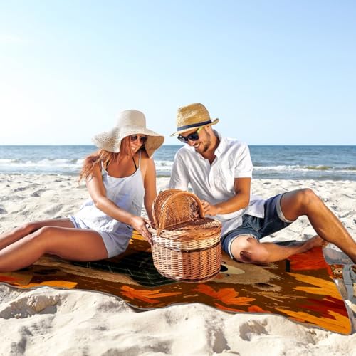 Couverture de plage étanche avec poignée de transport intégrée - 8