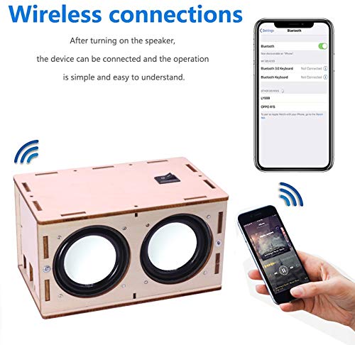 image for CYOEST DIY Bluetooth Speaker Box Kit Electronic Sound Amplifier - Buil