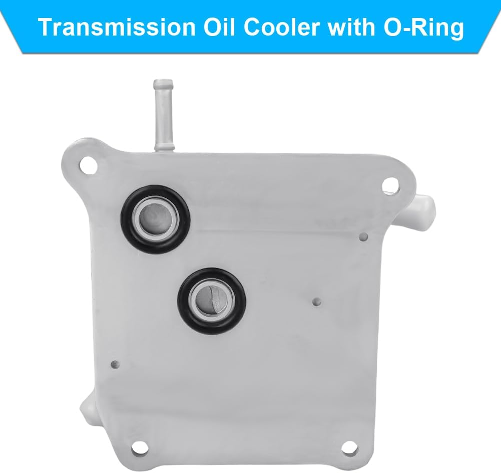 JDMON CVT Transmission Oil Cooler Replacement for 2012-2017 Nissan Versa 1.6L, 2014-2017 Versa Note 1.6L Compatible with 21606-X420C, 21606-3XX0C, 21606-3JX1C, 21606-3JX0C