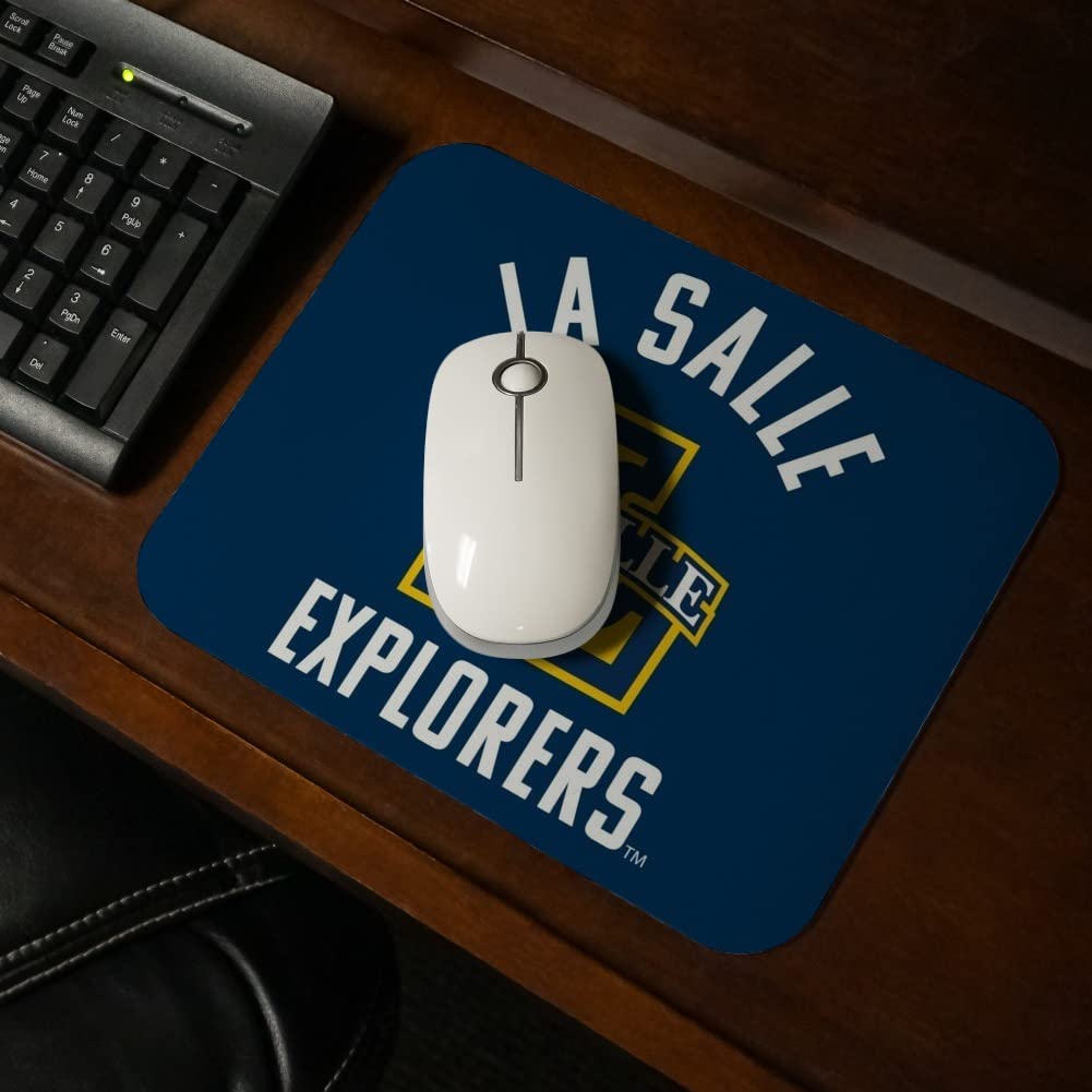 La Salle University Explorers Logo Low Profile Thin Mouse Pad Mousepad