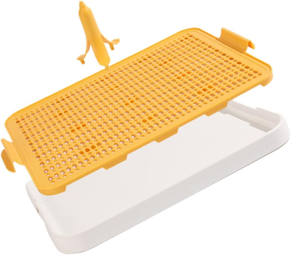 Mikikit Space Dog Litter Pee Tray Creative Design Dog Supply Easy to Clean for Puppy