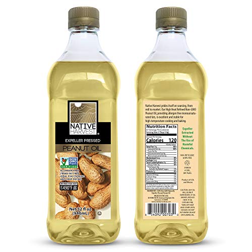 Native Harvest Expeller Pressed Non Gmo Peanut Oil, 1 Litre (32Fl Oz) #TOP1