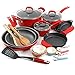 The Pioneer Woman Vintage Speckle 24-Piece Mother's Day Cookware Combo Set (Red)
