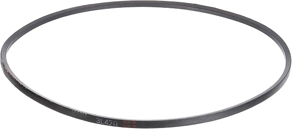 uxcell 3L420 Classic Wrapped Rubber V-Belt, 42"(1067mm) Outside Circumference, 3L Profile V Belt 3/8" Width 7/32" Height - 1