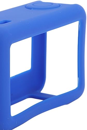 Miniatura 8 de Tbest Action Camera Silicone Case Soft Protective Cover with Neck Strap for Osmo 4 3 Full Body Protection Durable Material (Blue)