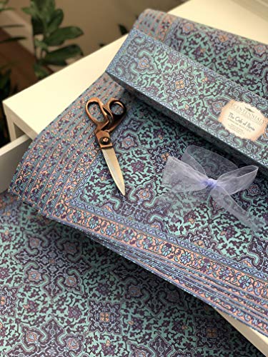 Scentennials Scented Drawer and Shelf Liners - Persian Rug Print - Twelve (12) Large 16.5 x 22 Inch Non-Adhesive Sheets - Perfect for Closet Shelves and Dresser Drawers (Gift of Persia)
