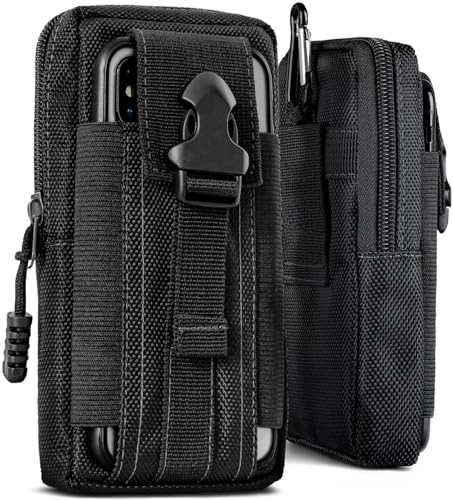 Sac banane en nylon ONEFLOW pour Emporia SMART.5 Mini, étui ceinture noir tactique EDC