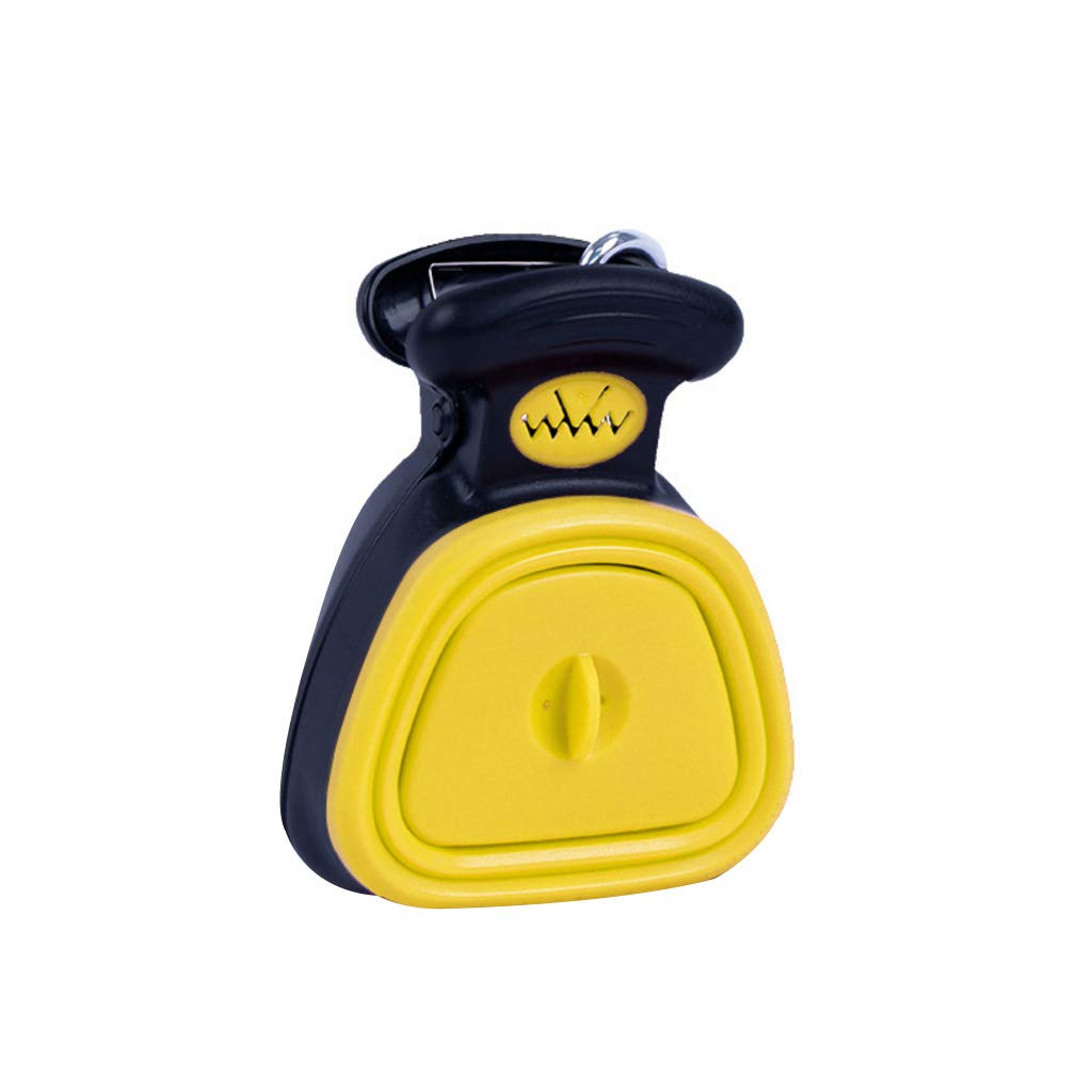 NEWFT Dog Poop Scooper Heavy Duty Dog Waste Cleaner Scooper with Bag Dispenser Metal Clip and Waste Bags