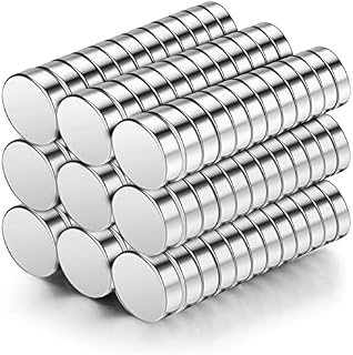 Wukong Round Strong Magnets 5mm X 2mm | 100 Pack , Mini Extra Strong Magnets, Neodymium Magnets for Whiteboards, Fridge, Crafts, Notice Board or Picture Magnet