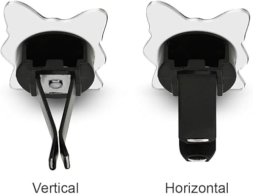 Miniatura 4 de WIRESTER Juego de 2 ambientadores de aire perfumados frescos para automóvil, accesorios decorativos, decoración interior para autos, lindo perro Pug