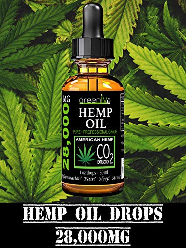 GreenIVe 28,000mg Hemp Oil for Pain, Stress, and Inflammation Vegan Omegas C02 Extraction Exclusively on Amazon (4)