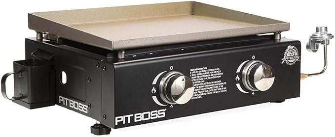 Pit Boss PB336GS two burner portable flat top griddle - best compact camping griddle