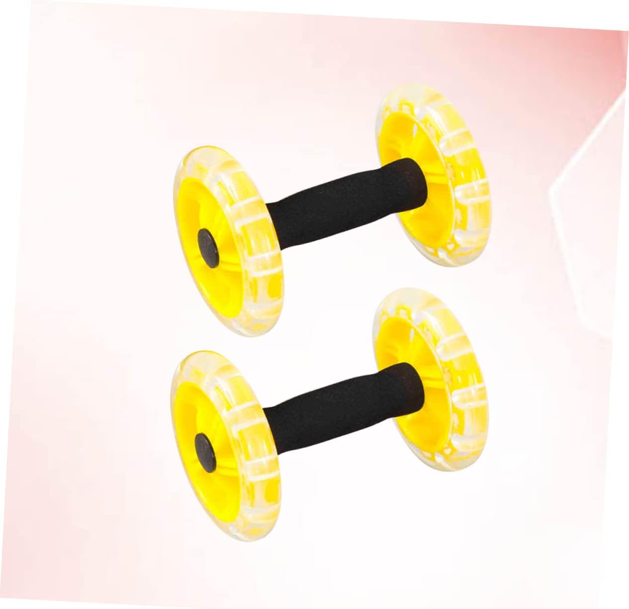 Fitness Roller for Core Strengthening Durable Tummy Shaping Equipment for Non Slip Handles Lightweight and Portable for Home Workouts for Men and Women