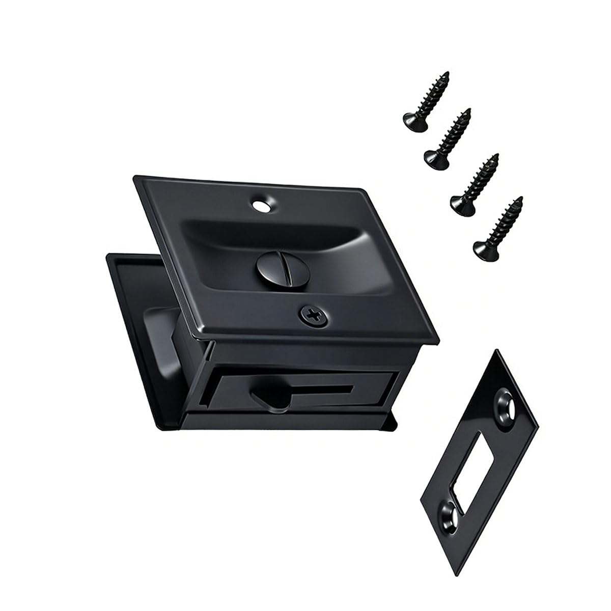 Kalttoy Black Excellent Quiet Sliding Door For Comfortable Use In Residential And Commercial Areas Door Hardware Sliding