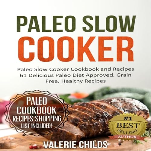 Paleo Slow Cooker Audiolivro Por Valerie Childs capa