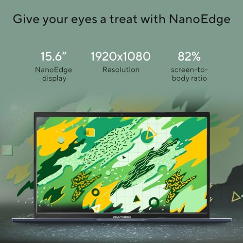 Image of ASUS Vivobook 15 (2025), AMD Ryzen 7 7730U Thin & Light Laptop(AMD Radeon iGPU /16GB RAM /512GB SSD /FHD /15.6 inch /60Hz /Windows 11 /M365 Basic (1Year)* /Office Home 2024 /Quiet Blue /1.7Kg) M1502YA-BQ989WS