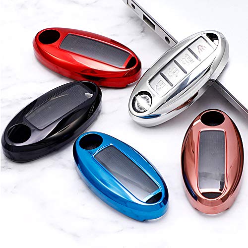 Funda de llave Nissan rosa para organizar tus accesorios del coche en la rutina diaria 5