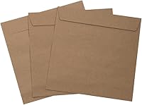 Vista 64 de LUXPaper Sobres de invitación cuadrados Despegar y prensar 8 x 8 pulgadas Natural Texto de 70 libras 50