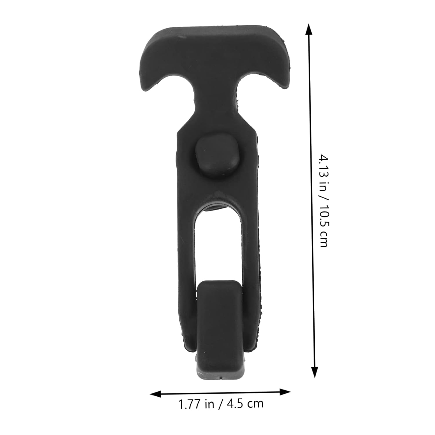 3pcs Black Rubber T Handle Draw Latches for Toolbox Hood Cooler